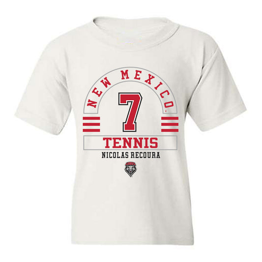 New Mexico - NCAA Men's Tennis : Nicolas Recoura - Classic Fashion Shersey Youth T-Shirt-0