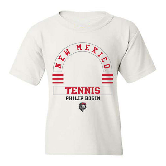 New Mexico - NCAA Men's Tennis : Philip Bosin - Classic Fashion Shersey Youth T-Shirt-0