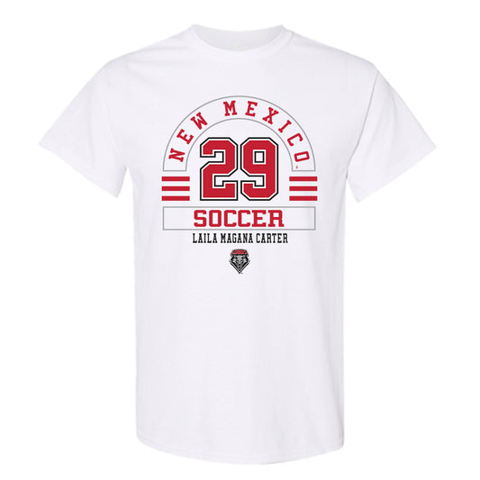 New Mexico - NCAA Women's Soccer : Laila Magana Carter - Classic Fashion Shersey T-Shirt-0