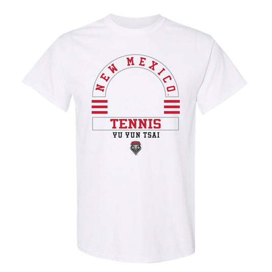 New Mexico - NCAA Women's Tennis : Yu Yun Tsai - Classic Fashion Shersey T-Shirt-0
