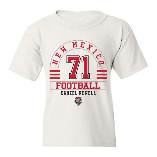 New Mexico - NCAA Football : Danzel Newell - Classic Fashion Shersey Youth T-Shirt-0