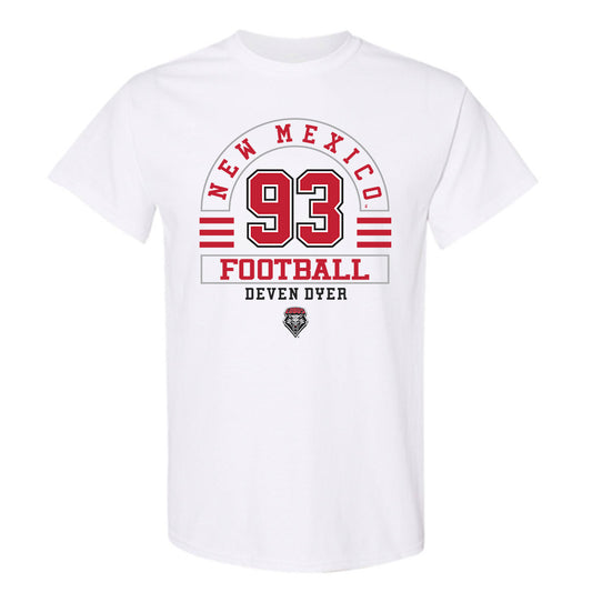 New Mexico - NCAA Football : Deven Dyer - Classic Fashion Shersey T-Shirt-0