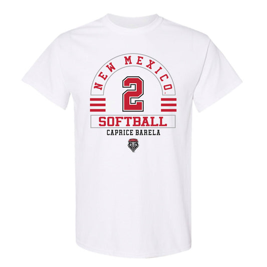 New Mexico - NCAA Softball : Caprice Barela - Classic Fashion Shersey T-Shirt-0