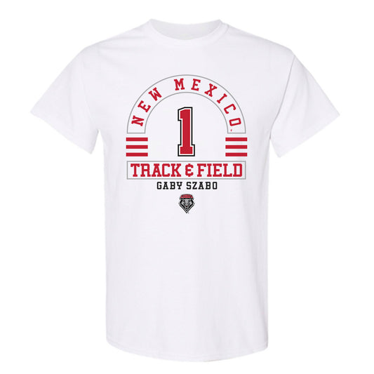 New Mexico - NCAA Women's Track & Field : Gaby Szabo - Classic Fashion Shersey T-Shirt-0