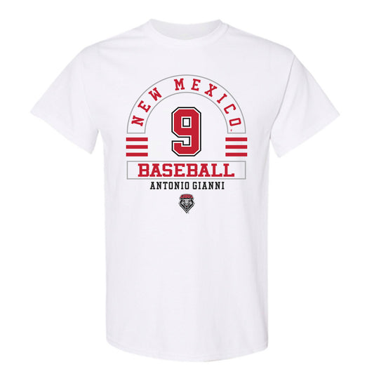 New Mexico - NCAA Baseball : Antonio Gianni - Classic Fashion Shersey T-Shirt-0