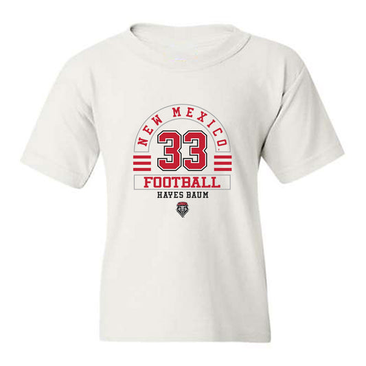 New Mexico - NCAA Football : Hayes Baum - Classic Fashion Shersey Youth T-Shirt-0
