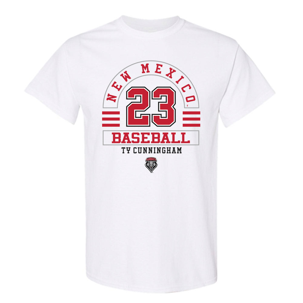 New Mexico - NCAA Baseball : Ty Cunningham - Classic Fashion Shersey T-Shirt-0