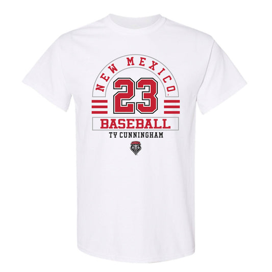 New Mexico - NCAA Baseball : Ty Cunningham - Classic Fashion Shersey T-Shirt-0