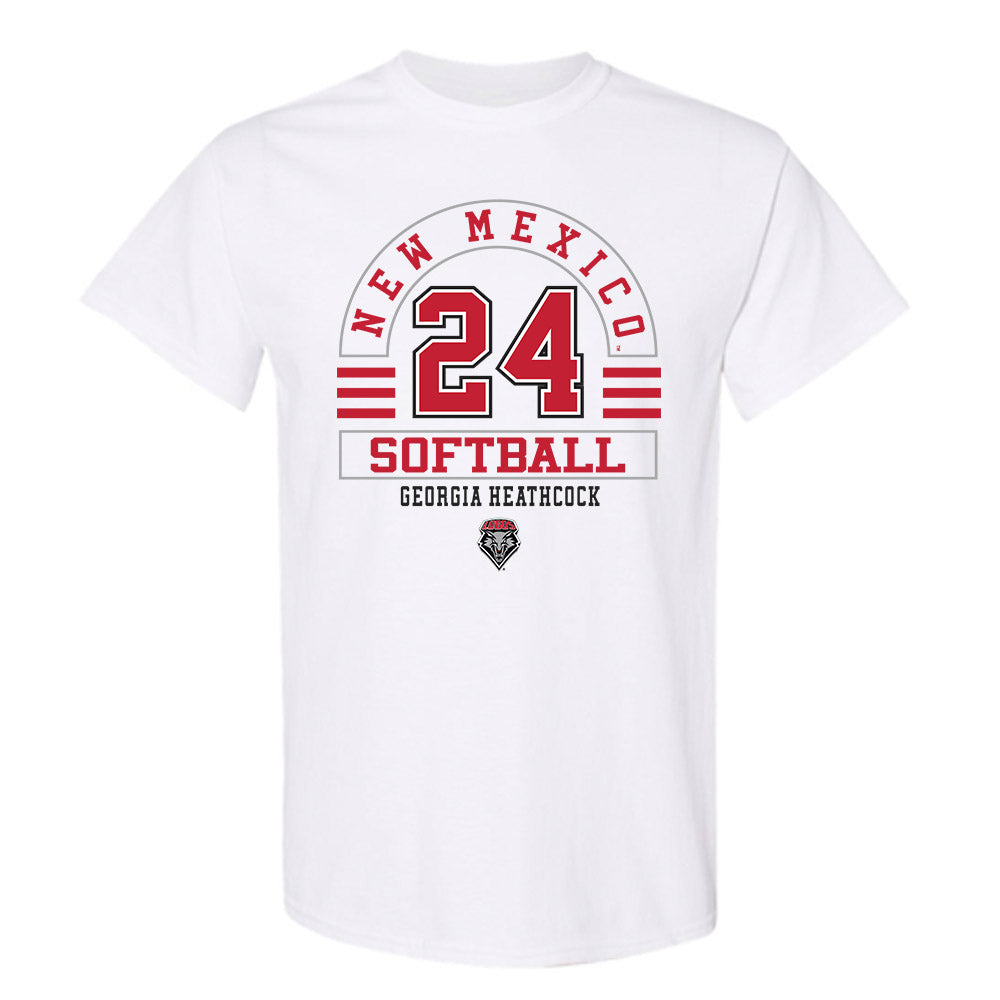 New Mexico - NCAA Softball : Georgia Heathcock - Classic Fashion Shersey T-Shirt-0