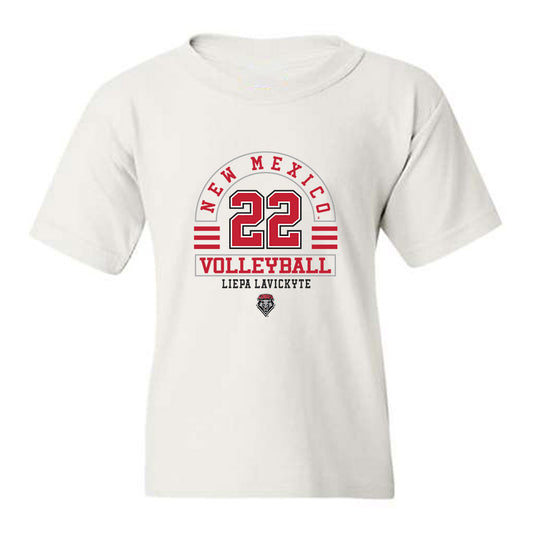 New Mexico - NCAA Women's Volleyball : Liepa Lavickyte - Classic Fashion Shersey Youth T-Shirt-0