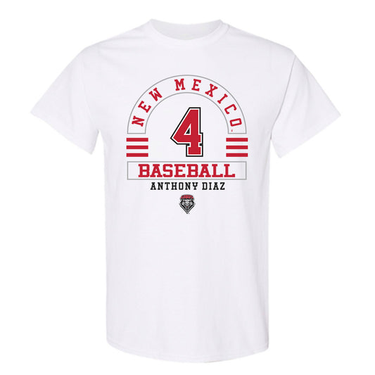 New Mexico - NCAA Baseball : Anthony Diaz - Classic Fashion Shersey T-Shirt-0