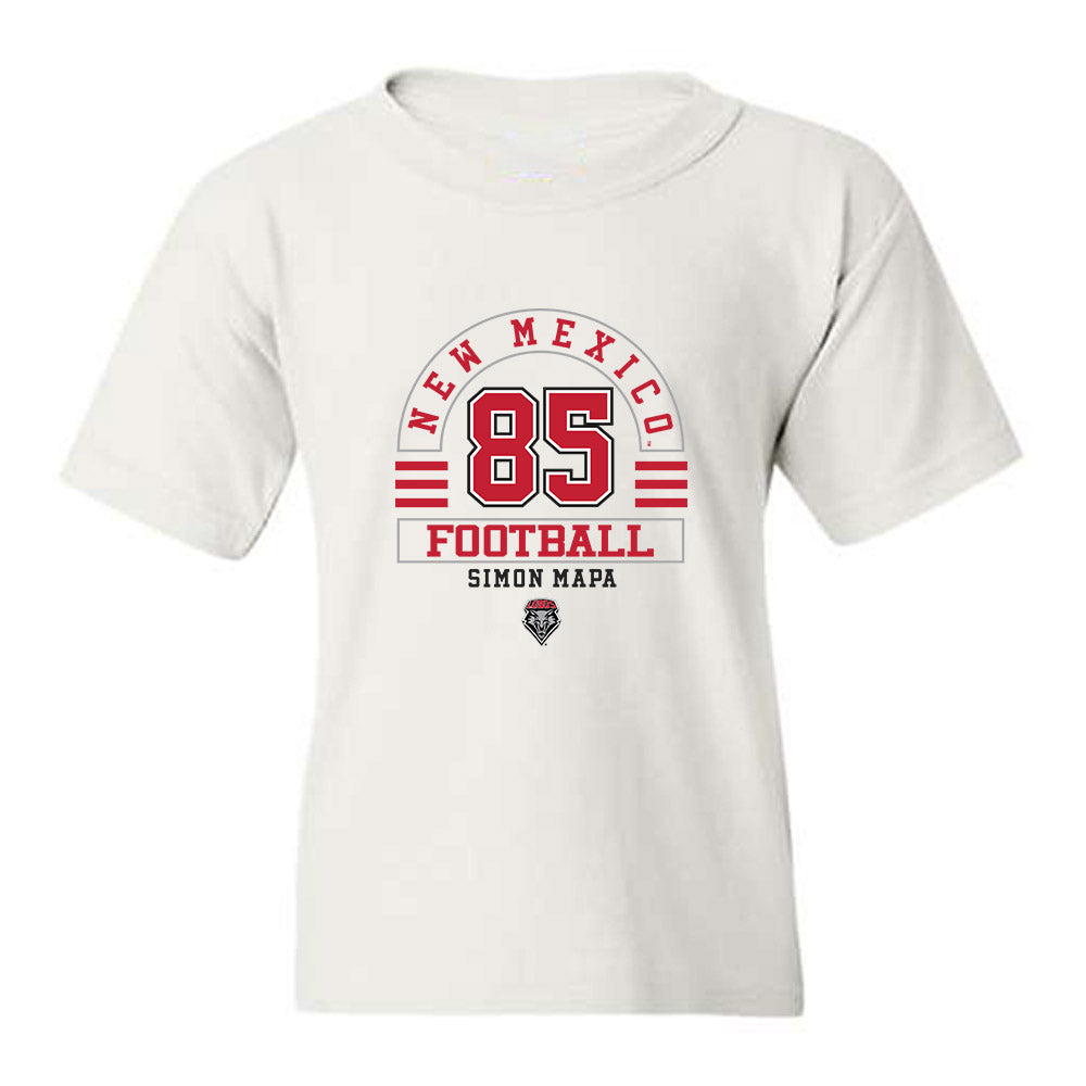 New Mexico - NCAA Football : Simon Mapa - Classic Fashion Shersey Youth T-Shirt-0