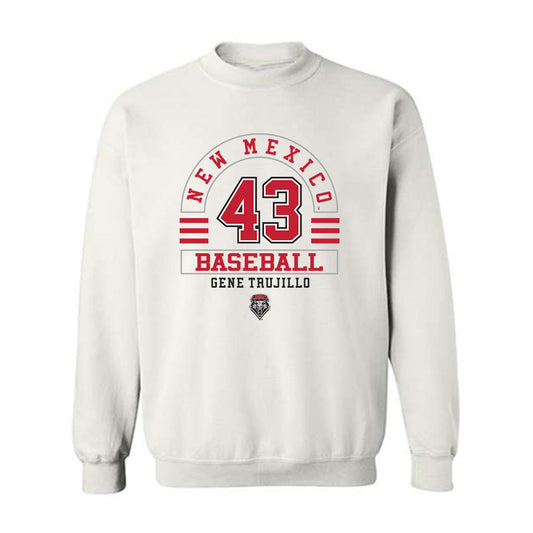 New Mexico - NCAA Baseball : Gene Trujillo - Classic Fashion Shersey Crewneck Sweatshirt-0