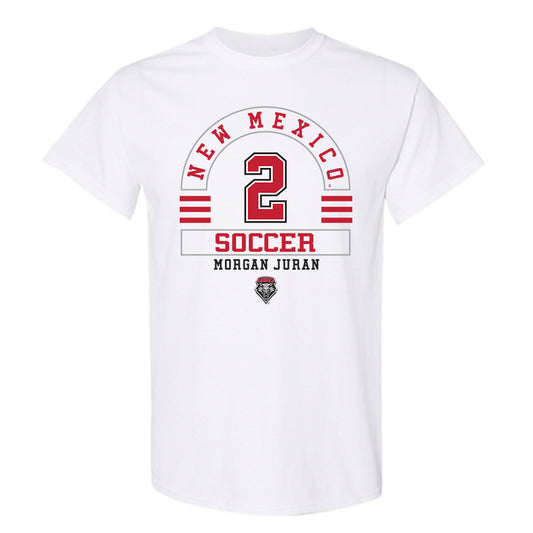 New Mexico - NCAA Women's Soccer : Morgan Juran - Classic Fashion Shersey T-Shirt-0
