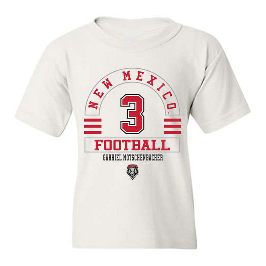 New Mexico - NCAA Football : Gabriel Motschenbacher - Classic Fashion Shersey Youth T-Shirt-0