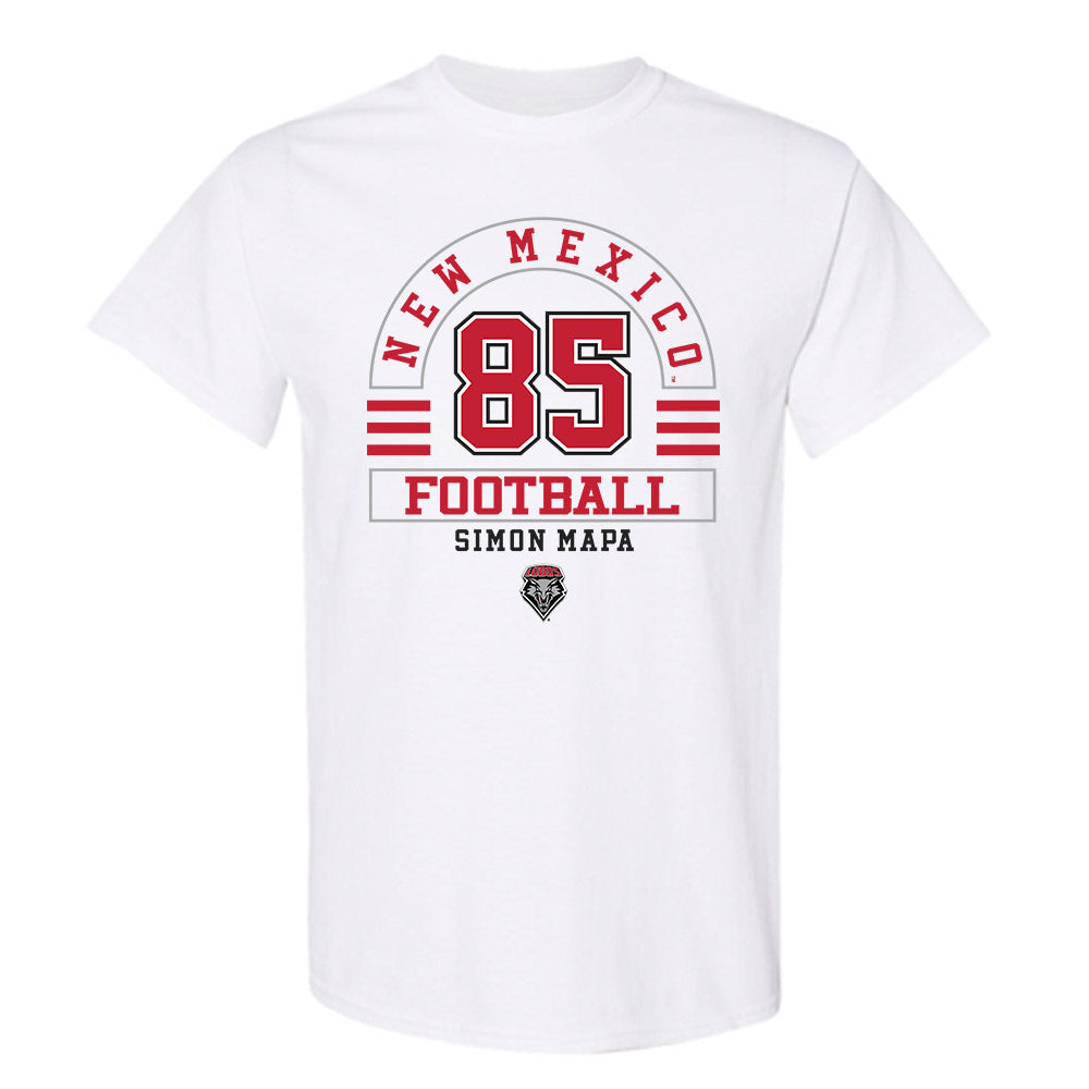 New Mexico - NCAA Football : Simon Mapa - Classic Fashion Shersey T-Shirt-0