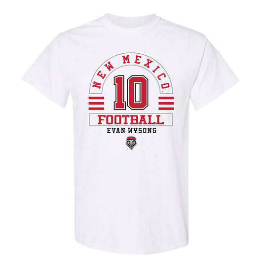 New Mexico - NCAA Football : Evan Wysong - Classic Fashion Shersey T-Shirt-0