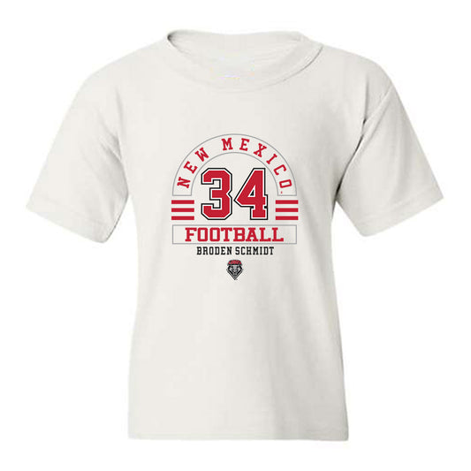 New Mexico - NCAA Football : Broden Schmidt - Classic Fashion Shersey Youth T-Shirt-0