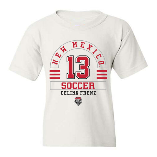 New Mexico - NCAA Women's Soccer : Celina Frenz - Classic Fashion Shersey Youth T-Shirt-0
