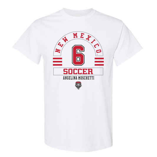 New Mexico - NCAA Women's Soccer : Angelina Moschetti - Classic Fashion Shersey T-Shirt-0