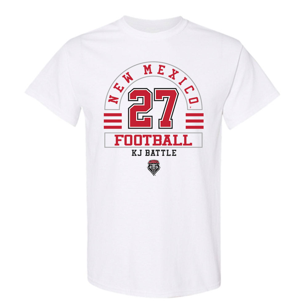 New Mexico - NCAA Football : Kj Battle - Classic Fashion Shersey T-Shirt-0