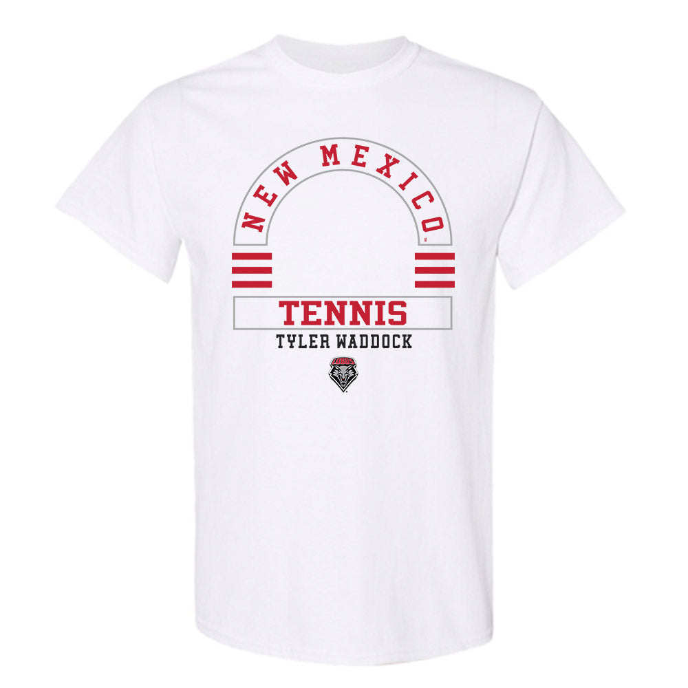 New Mexico - NCAA Men's Tennis : Tyler Waddock - Classic Fashion Shersey T-Shirt-0