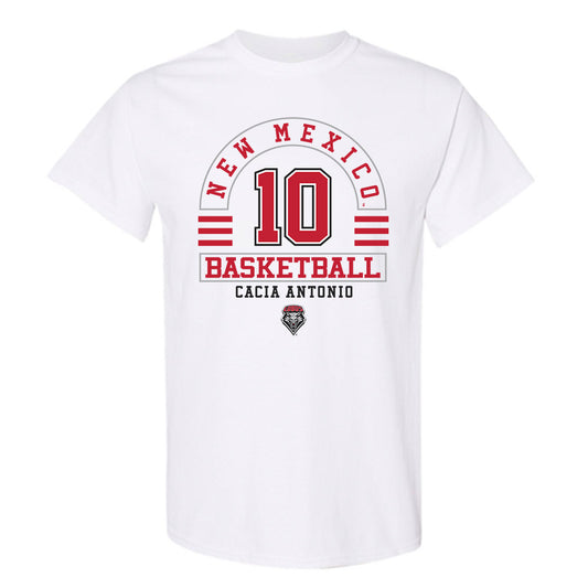 New Mexico - NCAA Women's Basketball : Cacia Antonio - Classic Fashion Shersey T-Shirt-0