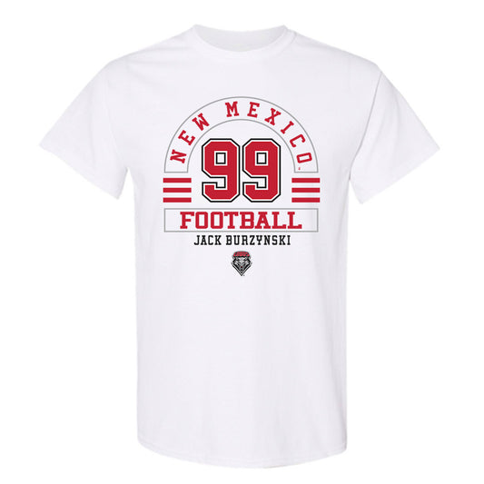 New Mexico - NCAA Football : Jack Burzynski - Classic Fashion Shersey T-Shirt-0