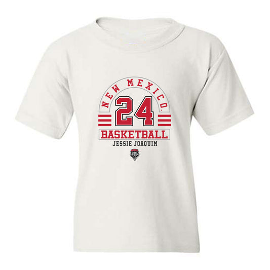 New Mexico - NCAA Women's Basketball : Jessie Joaquim - Classic Fashion Shersey Youth T-Shirt-0