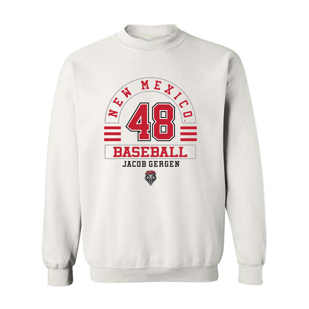 New Mexico - NCAA Baseball : Jacob Gergen - Classic Fashion Shersey Crewneck Sweatshirt-0