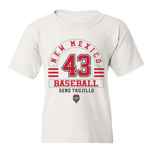 New Mexico - NCAA Baseball : Gene Trujillo - Classic Fashion Shersey Youth T-Shirt-0