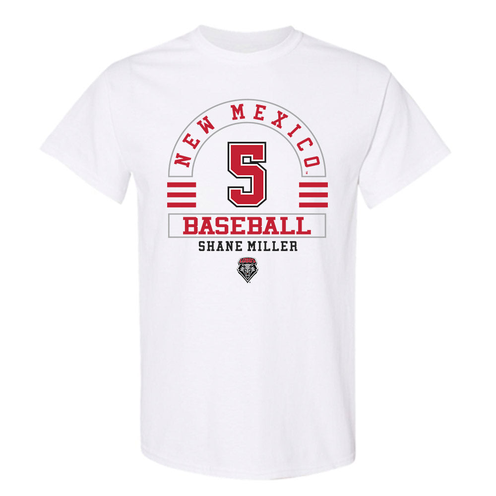 New Mexico - NCAA Baseball : Shane Miller - Classic Fashion Shersey T-Shirt-0