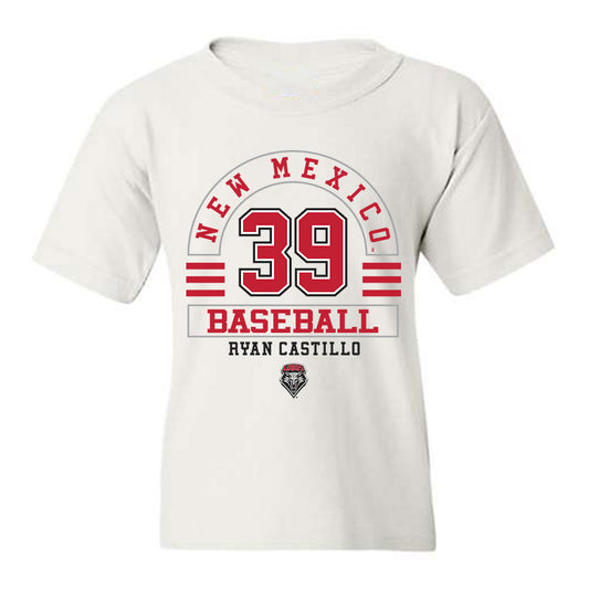 New Mexico - NCAA Baseball : Ryan Castillo - Classic Fashion Shersey Youth T-Shirt-0