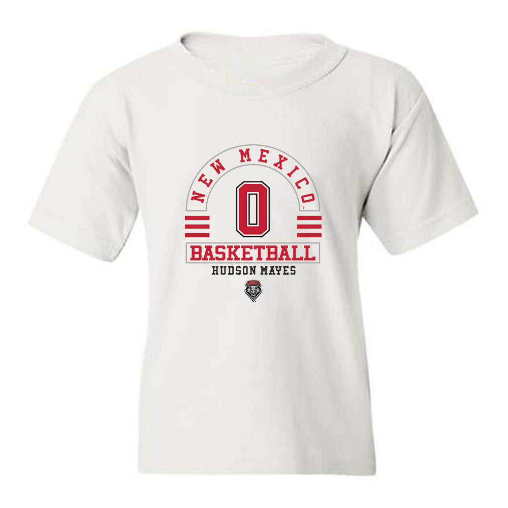 New Mexico - NCAA Men's Basketball : Hudson Mayes - Classic Fashion Shersey Youth T-Shirt-0