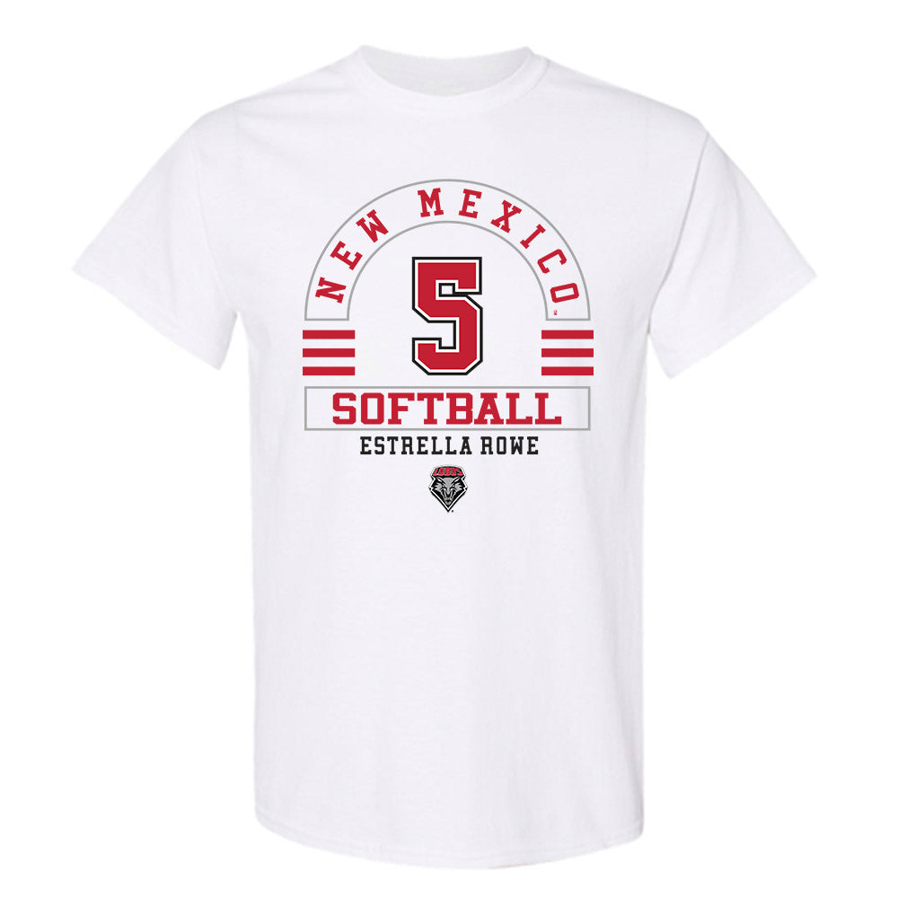 New Mexico - NCAA Softball : Estrella Rowe - Classic Fashion Shersey T-Shirt-0