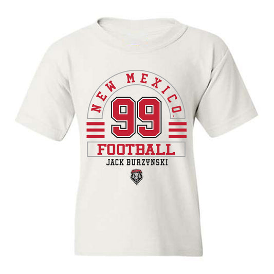 New Mexico - NCAA Football : Jack Burzynski - Classic Fashion Shersey Youth T-Shirt-0