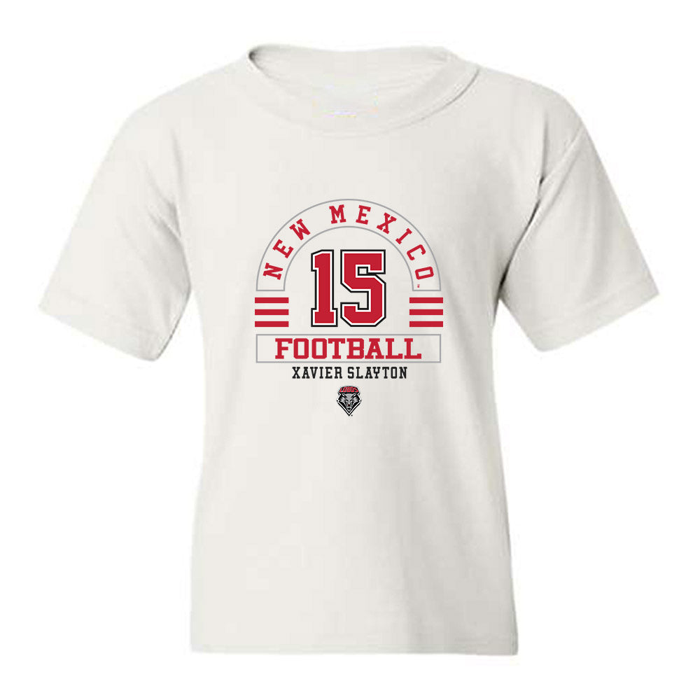 New Mexico - NCAA Football : Xavier Slayton - Classic Fashion Shersey Youth T-Shirt-0
