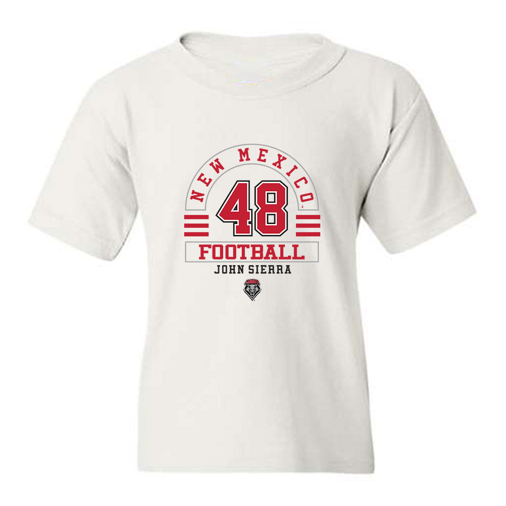 New Mexico - NCAA Football : John Sierra - Classic Fashion Shersey Youth T-Shirt-0