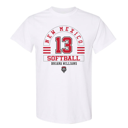 New Mexico - NCAA Softball : Briana Williams - Classic Fashion Shersey T-Shirt-0
