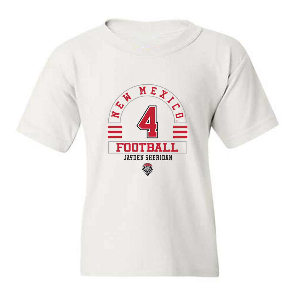 New Mexico - NCAA Football : Jayden Sheridan - Classic Fashion Shersey Youth T-Shirt-0