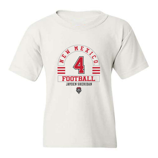 New Mexico - NCAA Football : Jayden Sheridan - Classic Fashion Shersey Youth T-Shirt-0