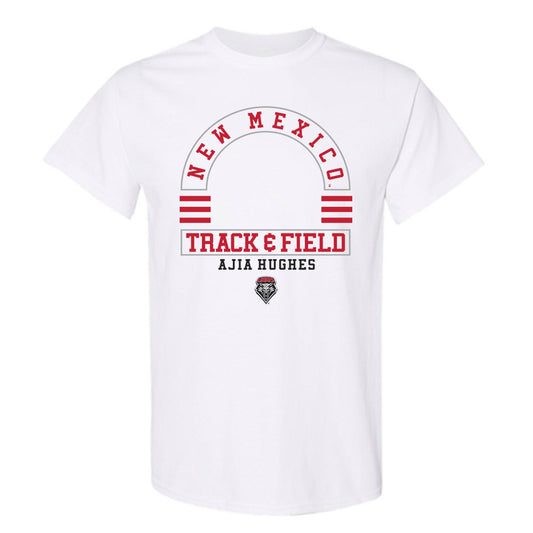 New Mexico - NCAA Women's Track & Field : Ajia Hughes - Classic Fashion Shersey T-Shirt-0