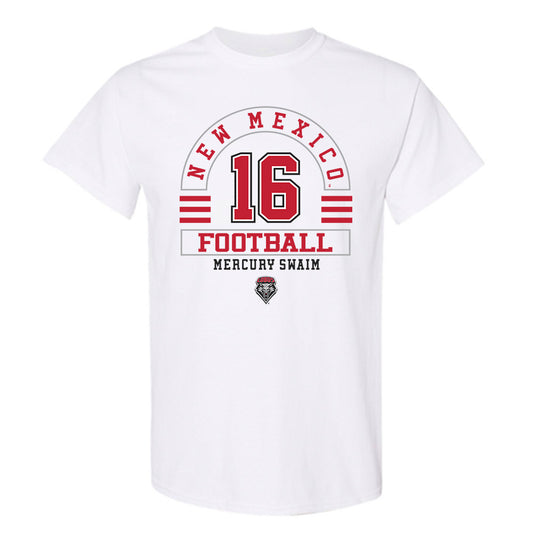 New Mexico - NCAA Football : Mercury Swaim - Classic Fashion Shersey T-Shirt-0