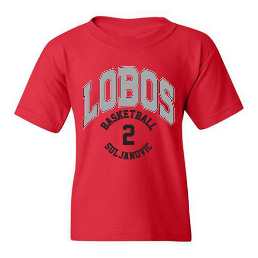 New Mexico - NCAA Men's Basketball : Imran Suljanovic - Classic Fashion Shersey Youth T-Shirt-0