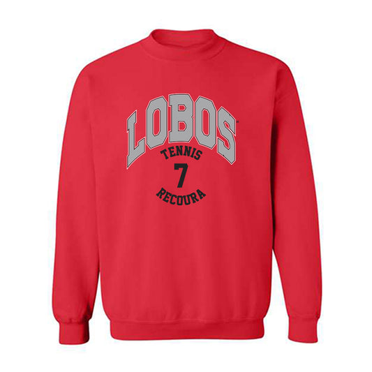 New Mexico - NCAA Men's Tennis : Nicolas Recoura - Classic Fashion Shersey Crewneck Sweatshirt-0
