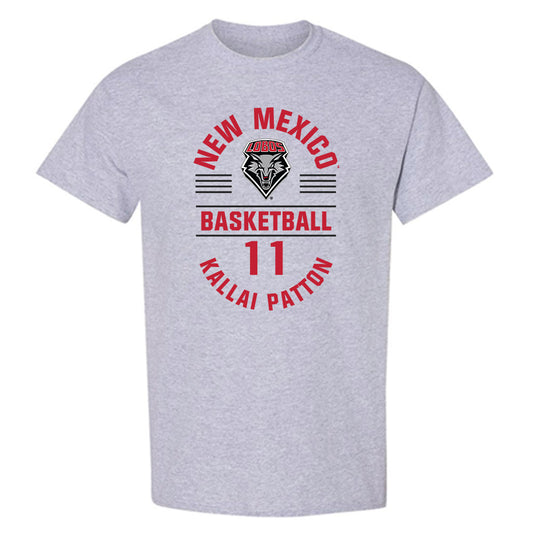 New Mexico - NCAA Men's Basketball : Kallai Patton - Classic Fashion Shersey T-Shirt-0