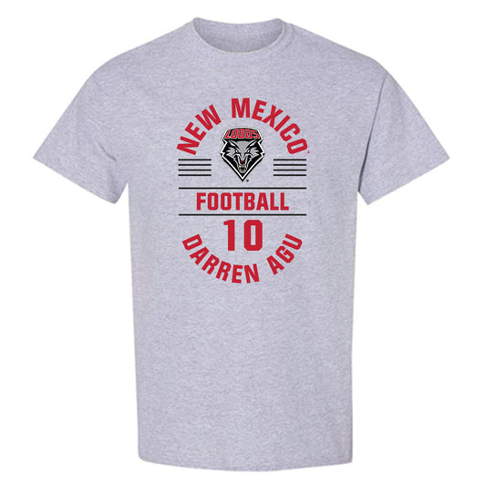 New Mexico - NCAA Football : Darren Agu - Classic Fashion Shersey T-Shirt-0