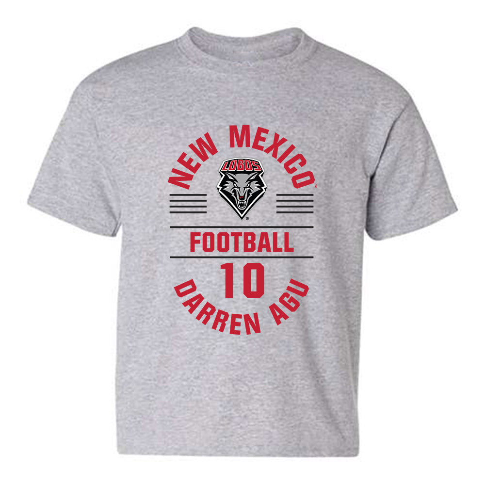 New Mexico - NCAA Football : Darren Agu - Classic Fashion Shersey Youth T-Shirt-0