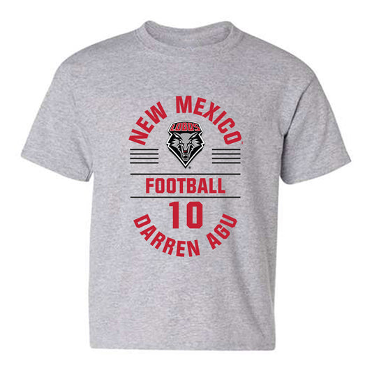 New Mexico - NCAA Football : Darren Agu - Classic Fashion Shersey Youth T-Shirt-0