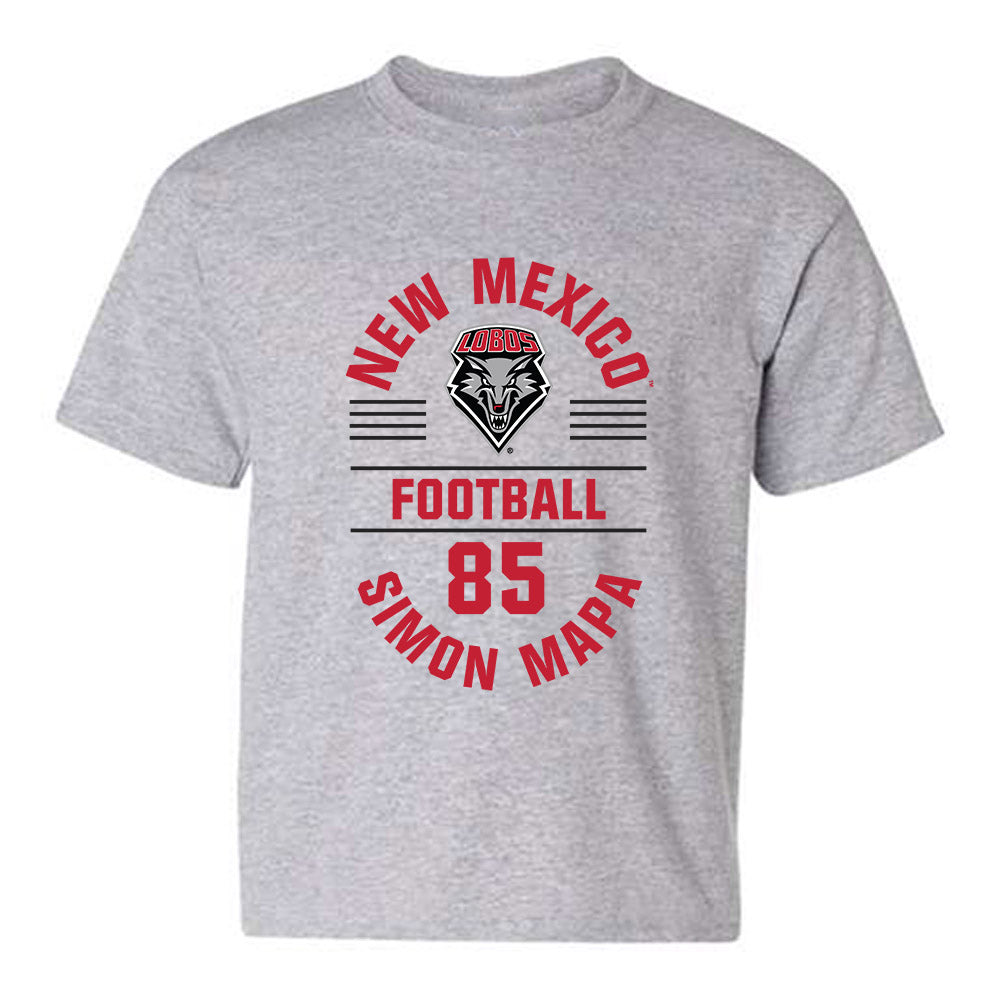 New Mexico - NCAA Football : Simon Mapa - Classic Fashion Shersey Youth T-Shirt-0